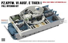 RFMRM5141 1:35 Rye Field Model Interior Upgrade Set for Sd.Kfz.181 Ausf.E Tiger