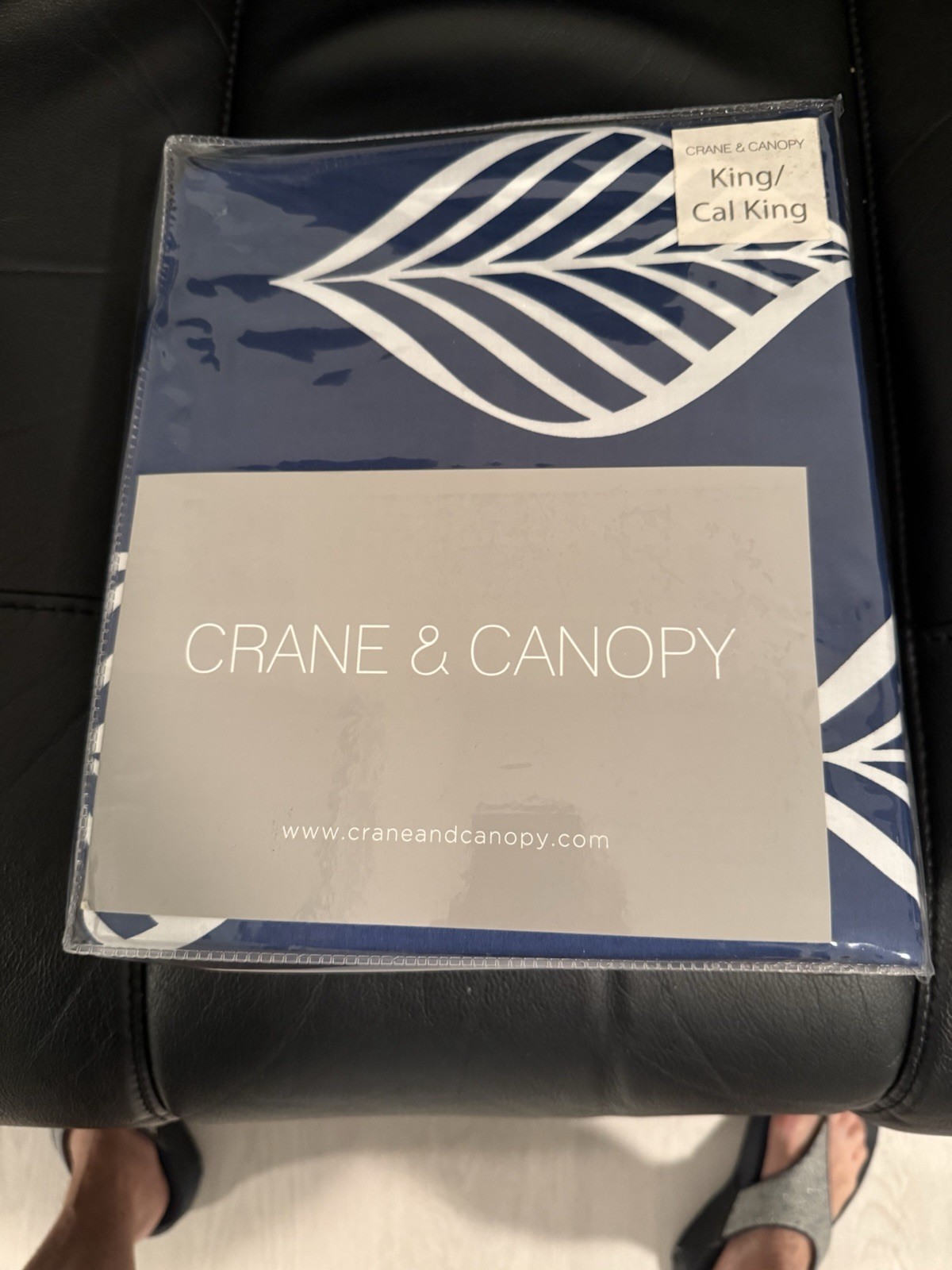 Blue Waverly Duvet Cover King Size