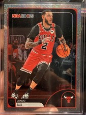 2026 NBA Hoops Lonzo Ball Silver Glitter Parallel #98 Chicago Bulls 🔥 SSP Look