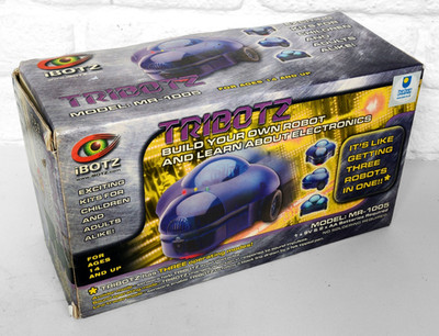 iBotz Tribotz Baue deinen eigenen Roboter, lerne Elektronik. Unbenutzt! Open University