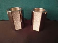 2 x Swarowski Amberay Teelichthalter Kerzenhalter Kerzenständer 6 cm. hoch