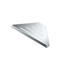 Gatco Elegent 9 in. W Hotel Corner Shelf in Chrome