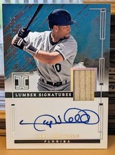 2024 Impeccable Lumber Signatures Auto ILS-GS Gary Sheffield /25 Florida Marlins