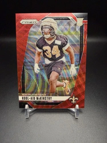 2024 Panini Prizm - Rookies Kool-Aid McKinstry #363 Red Wave Prizm /149 (RC)