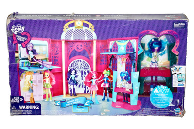 MY LITTLE PONY Equestria Girls Canterlot High Play Set DJ Pon-3 Doll Included