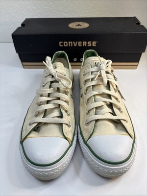 Converse Chuck Taylor All Star Sneaker Low Top Men 7 Women 9 Green Beige Read