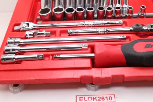 SNAP-ON 107ATMPB 3/16"-9/16" 1/4" Drive 29 PieceSAE Standard/Deep Set Socket Set - Picture 10 of 20
