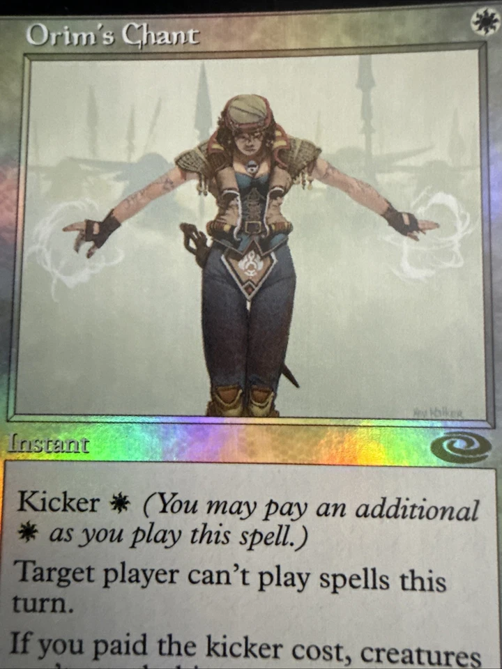 MTG Orim’s Chant Planeshift Foil 11/143 Near Mint - Image 3 of 4