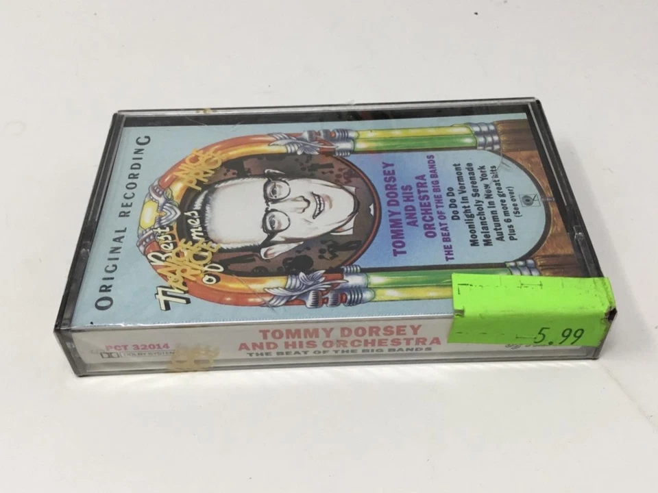 New Sealed Tommy Dorsey and His Orchestra Beat of the Big Bands Cassette Tape - Image 2 of 4