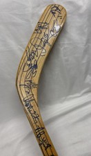 Eric Lindros Bauer Hockey Stick Autos By 2002 Boston Bruins Team Thornton Murray