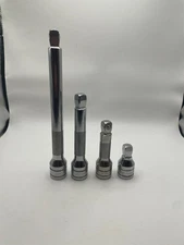 Snap-On Tools CHROME 1/2" Wobble Extension Set SXW2, SXWK3,SXWK5,SXWK8