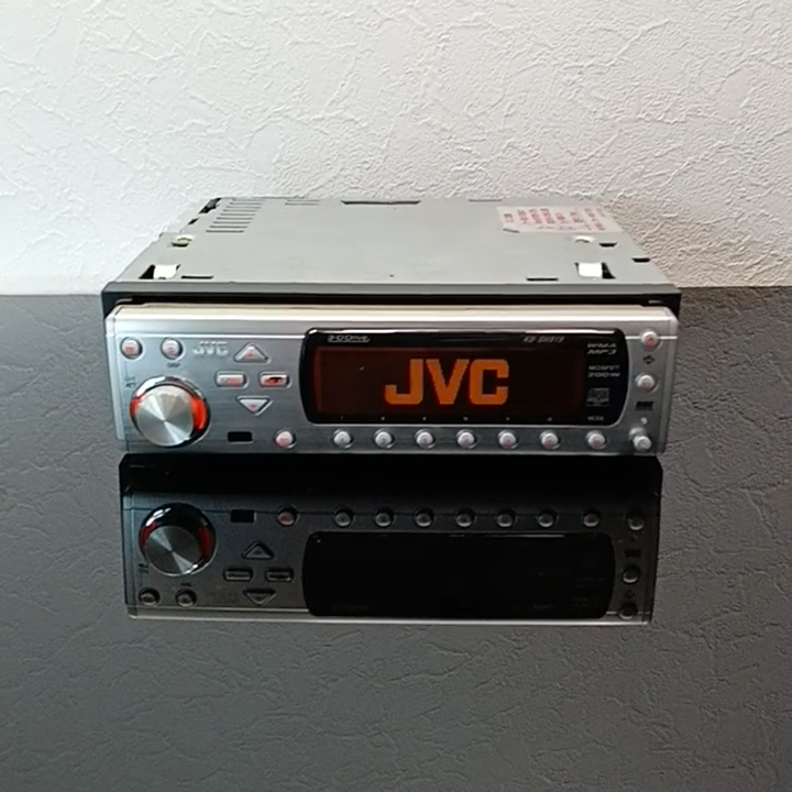 JVC KD-SH919 1DIN Car Audio CD Receiver WMA MP3 Stereo Tested