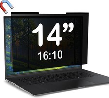 Magnetic Laptop Privacy Screen 14 inch for 16:10 Computer Monitor, Removable Ant