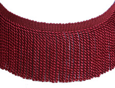 5 Yard Curtain Fringes Bullion Fringe Trim Rayon Fabric Tassel 4Inch Wide and Em