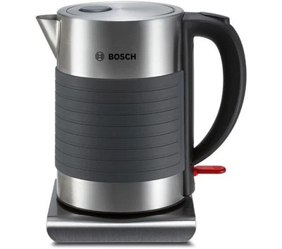 BOSCH Silicone TWK7S05GB 3000W 1.7L CORDLESS JUG STAINLESS STEEL KETTLE GRAPHITE - Image 1 of 4