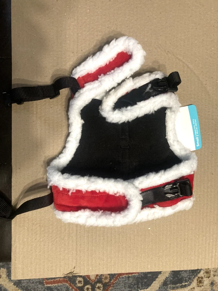 Arnés para perros Frisco By Chewy Santa pequeño 16"-19 5" ajustable NUEVO Foto 4 de 4