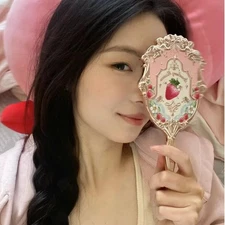 Flower Knows Strawberry Rococo Hand Mirror 3 Colors NEW IN BOX