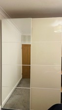 IKEA Pax Double Wardrobe with 2 Sliding Mirror Doors 236cm x 150cm
