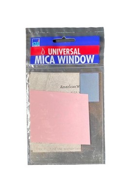 Large, uncut Mica window (4'' x 5'') for multiple purposes such as Perfection and
