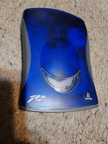 UNTESTED Iomega Zip 250 USB External Drive vintage computer part READ MORE