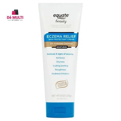Equate Beauty Eczema Relief Skin Protection Cream, 8 oz