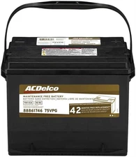 Vehicle Battery ACDELCO PROFESSIONAL 75VPG