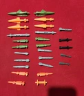GIJoe Vintage Vehicle Missile Replacement Part Lot