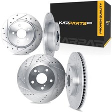 For Volvo C30 2007-2013 Rotors Silver Drilled And Slotted Rotor Style For Volvo C30 2007-2013 Rotors Silver Drilled And Slotted Rotor Style