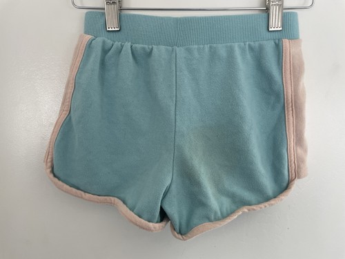 Disney The Little Mermaid Kids Girls Cotton Blend Pull On Dolphin Shorts Mint M - Picture 3 of 4