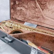 YAMAHA YTS-34 Tenor Sax Standard Saxophone YTS34 Bb /w Hard Case Gold Lacquered
