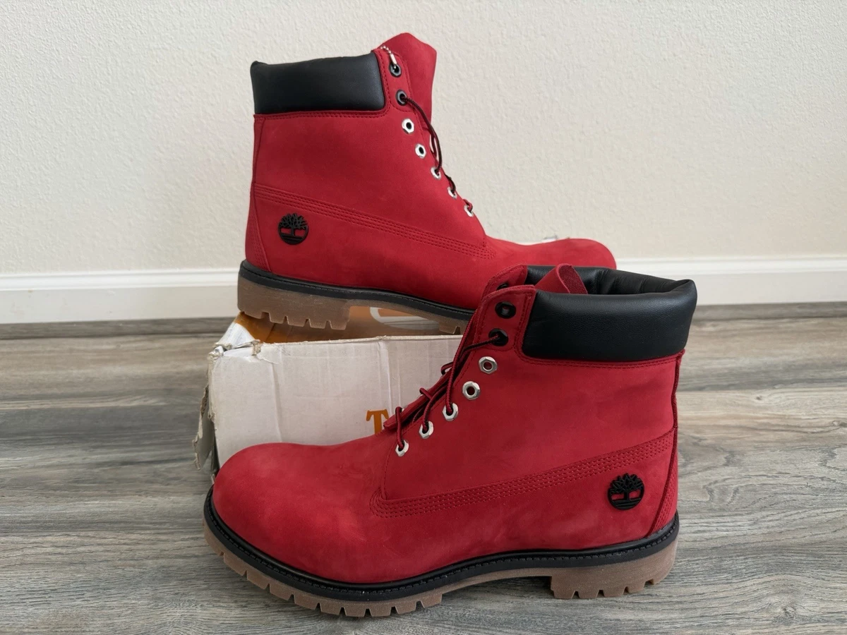 Timberland Red Ankle Boots for Men for Sale | Shop New  display picture 2