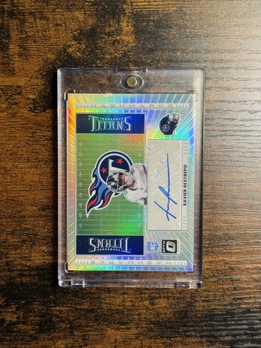2025 Donruss Optic Xavier Restrepo Base (RAW)
