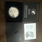 2021 US MINT AMERICAN EAGLE  ONE OUNCE SILVER PROOF COIN