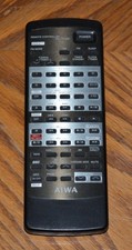 OEM genuine AIWA RC-TN9F Remote Control for Combined Stereo NSX-D9 good