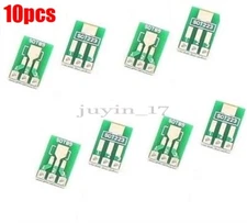 10Pcs Dip Pcb Board Converter SOT89 To SOT223 Double-Side Smd SIP3 Adapter Ne co