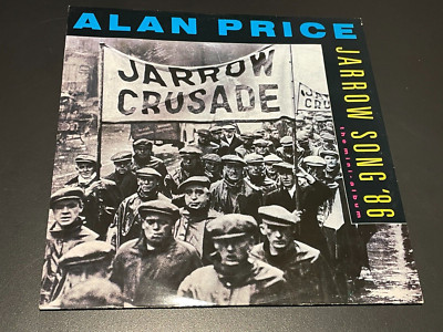 Alan Price - Jarrow Song '86 - Vinyl Record 12'' Single EP Mini Album - Mooncrest