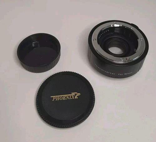 Phoenix Teleconverter AF 2X  For Nikon Excellent Condition Made In Japan 