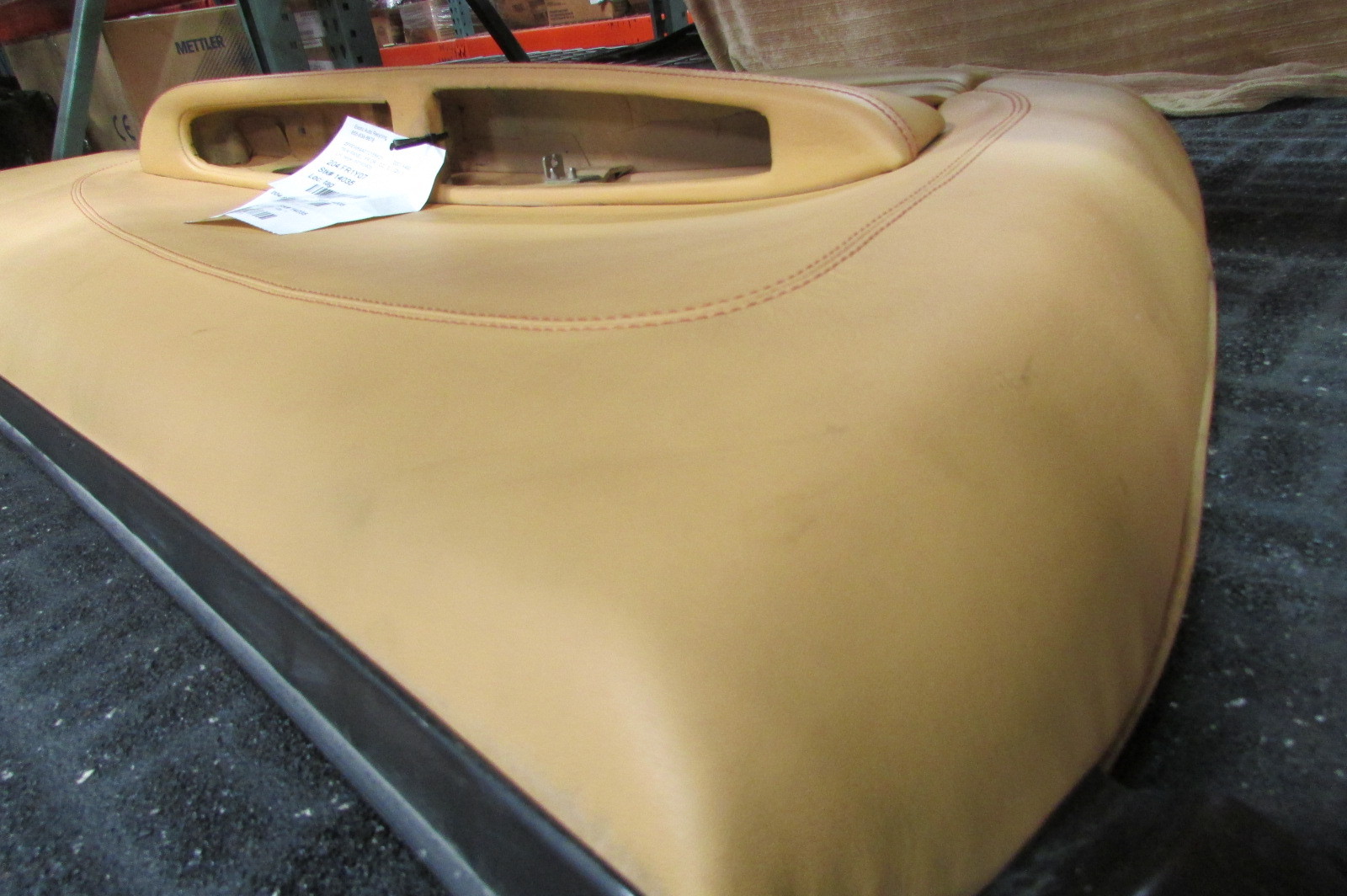Ferrari F430, LH, Left Front Door Trim Panel, Beige, Used, P/N 68169405