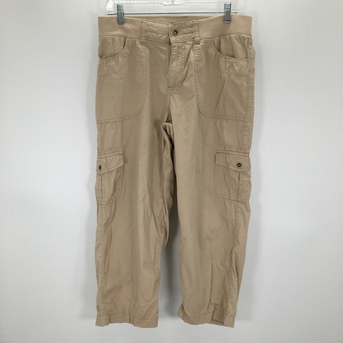 Capri Pants Khaki Size 10M | eBay