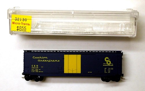 MTL Micro-Trains 32130 C&O 22649 vagón de carga de 50 pies | Zustand: New