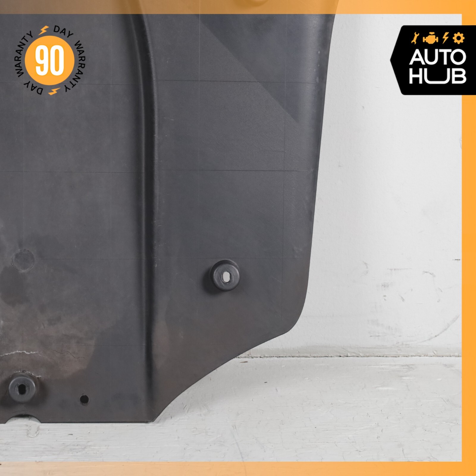 07-11 Bentley Continental GTC Speed Rear Underbody Splash Shield Cover OEM 83k