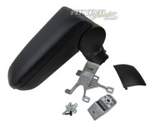 Armlehne Mittelarmlehne KOMPLETTES SET für VW Polo 6R 2009- Leder Schwarz