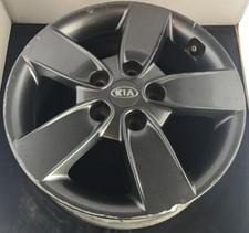 One Used 10-12 Kia Forte 16x6 5 Lug 5 Spoke Alloy Wheel OEM 52910-1M460 1704_2