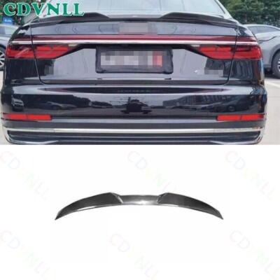 【専用】アウディD4 S8/A8用 カーボンリアスポイラー For Audi A8 S8 2011-2014 Dry Carbon Fiber M Style Rear Spoiler