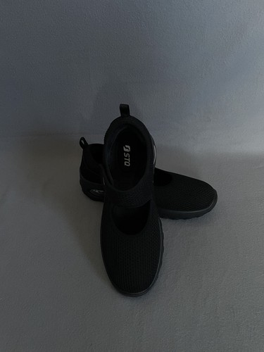 STQ Womens Walking Shoes Non Slip Orthopedic Shoes Adjustable Mary Jane Sz9 - Picture 3 of 8