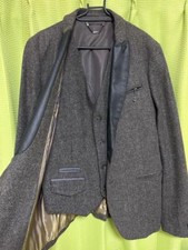 Diesel Men M Jacket Vest Set Luxury Formal Business Smart Casual Designer Wear Diesel Men M Jacket Vest Set Luxury Formal Business Smart Casual Designer Wear