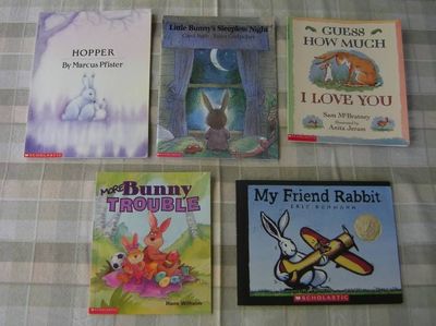 BOOKS Scholastic SC LOT OF 5  # RB - Rabbits Bunnies