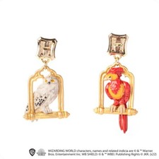 Harry Potter Hedwig Fawkes Earrings