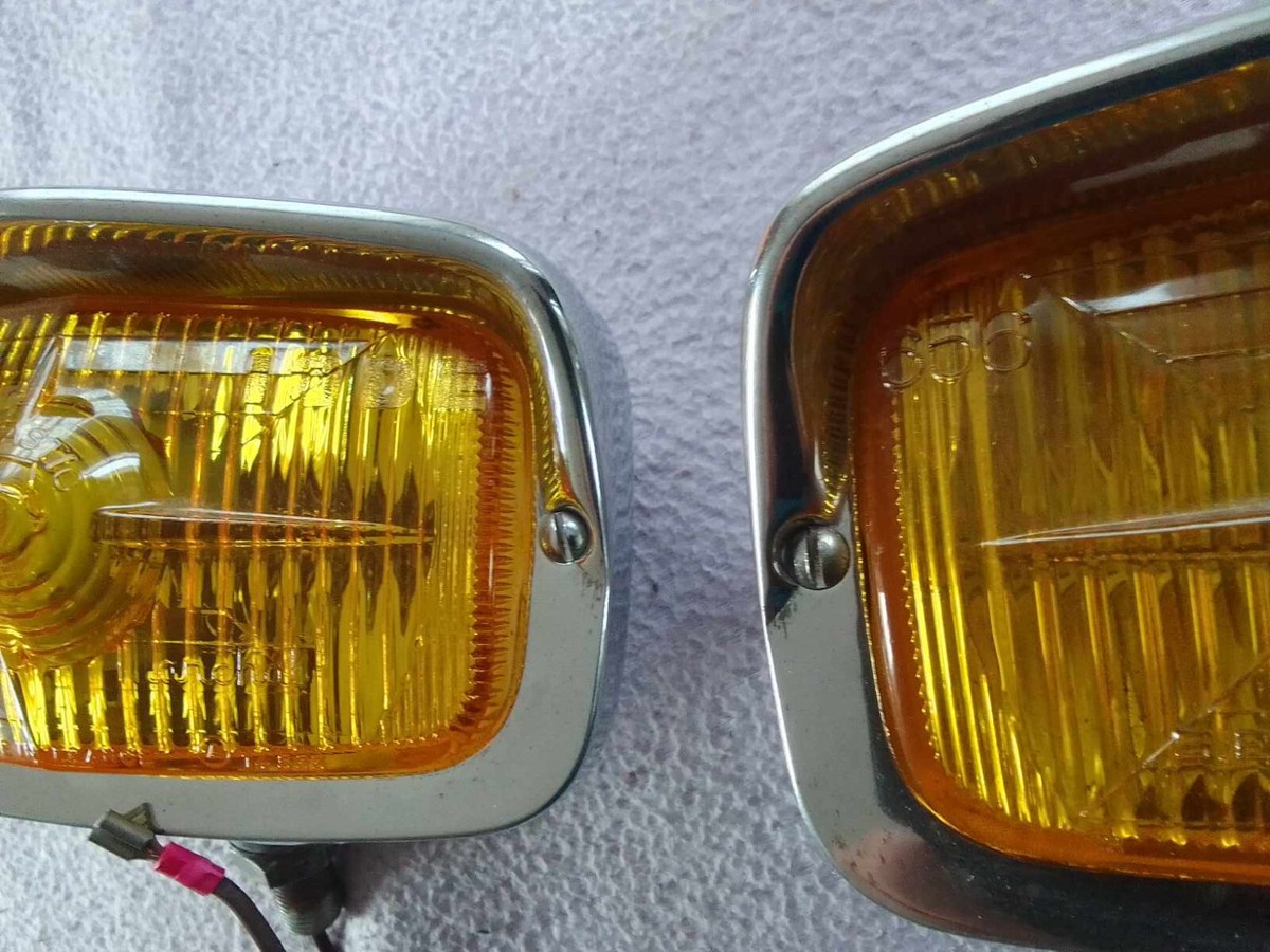 マーシャル ビンテージ ライト Marchal 656 fog lights lamps Mustang Shelby GT500 Ferrari 250 275