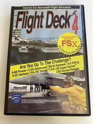 Flight Deck 4 (PC, 2004) w/ Manual zai